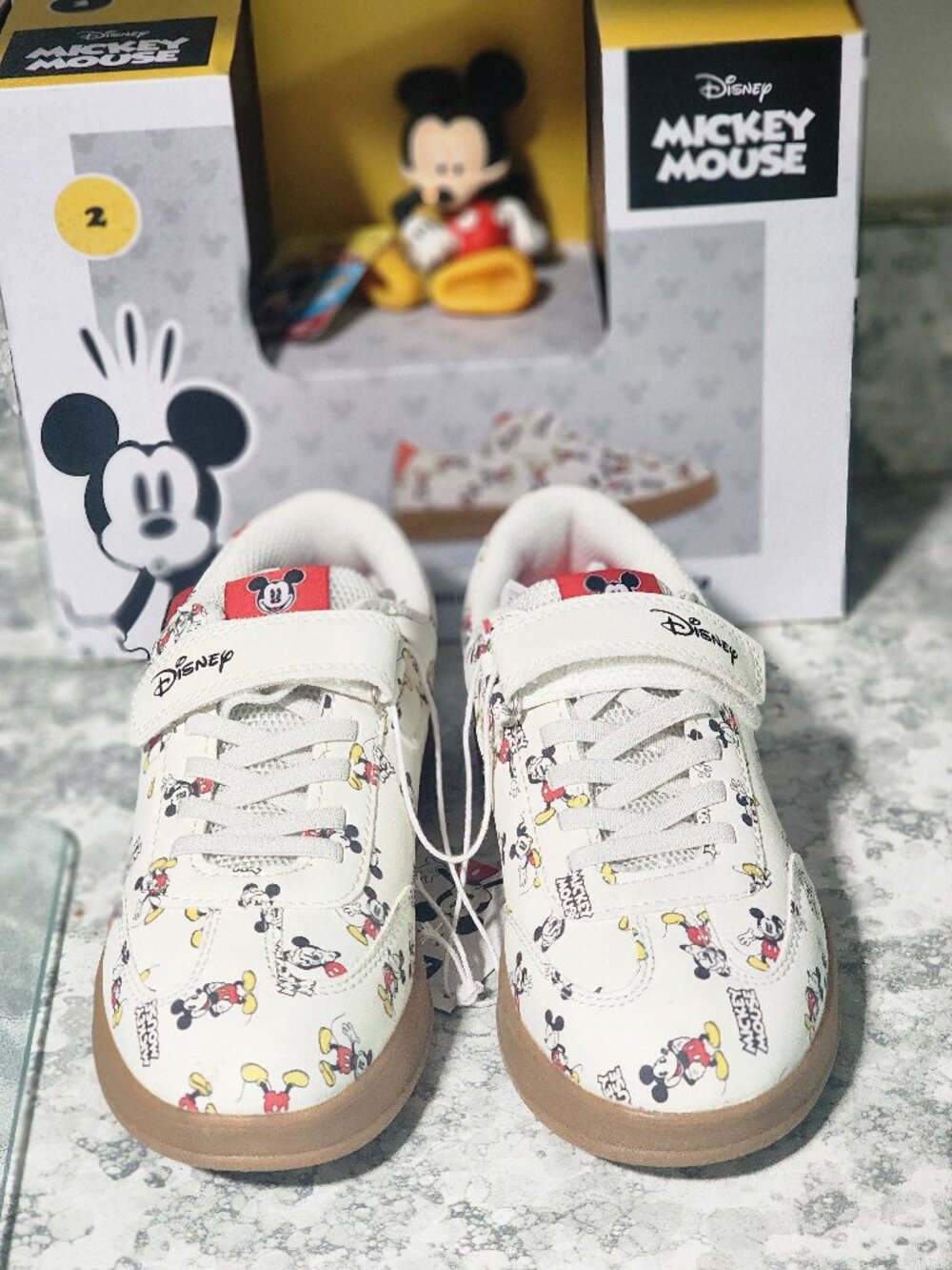 Mickey Mouse Unisex Sneakers Brand New :Size 2
